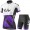 2017 Liv Damen Weiß-lila Fahrradbekleidung Satz Radtrikot Kurzarm+Kurz Radhose Radtrikot Kaufen