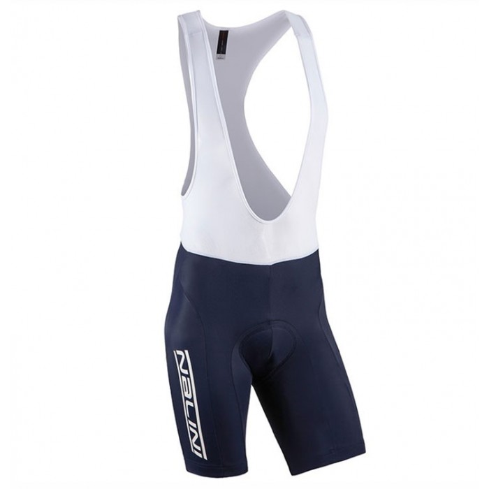 2017 Nalini PRO Campione Weiß-Blau Kurz Radhose Radtrikot Kaufen