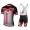 2017 Nalini PRO Navision Schwarz-Rot Fahrradbekleidung Satz Radtrikot Kurzarm+Kurz Trägerhose Radtrikot Kaufen