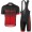 2017 Scott Rc Schwarz Rot Fahrradbekleidung Satz Radtrikot Kurzarm+Kurz Trägerhose Radtrikot Kaufen