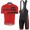 2017 Scott Rc Rot Fahrradbekleidung Satz Radtrikot Kurzarm+Kurz Trägerhose Radtrikot Kaufen