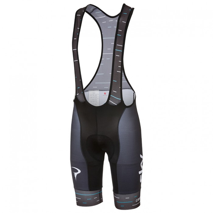 2017 Sky Pro Kurz Trägerhose Schwarz Radtrikot Kaufen