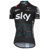 Sky Pro Damen 2017 Schwarz Radtrikot Kurzarm Radtrikot Kaufen