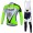 2017 Tinkoff Grün Fahrradbekleidung Satz Radtrikot Langarm+Lang Trägerhose Radtrikot Kaufen